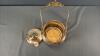 MONARCH SILVER PLATE BRAND BISCUITS JAR - 4