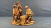 THREE OLD MEN PLAYING CARDS - 2