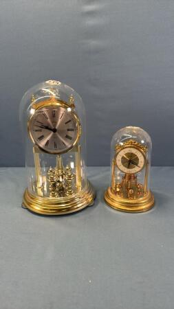 (2) ANNIVERSARY CLOCKS