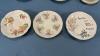 (2) CUPS & SAUCERS,(3) EXTRA SAUCERS - 2