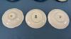(2) CUPS & SAUCERS,(3) EXTRA SAUCERS - 3
