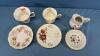 (2) CUPS & SAUCERS,(3) EXTRA SAUCERS - 5