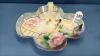 SERVING BOWL WITH 3 SETS OF SALT & PEPPERS - 6