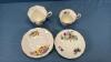 (6) CUPS & SAUCERS - 10