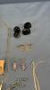BOWL W/QTY OF EARRINGS, NECKLACES & BRACELETS - 4