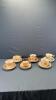 (6) CUPS & SAUCERS