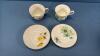 (6) CUPS & SAUCERS - 9