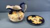 ROYAL NIPPON BLUE TEA & PITCHER SET - 8