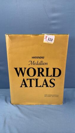HARDCOVERED WORLD ATLAS