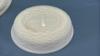 MILK GLASS HEN ON THE NEST (2 COLOUR) - 6