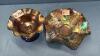 (2) CARNVIAL GLASS BOWLS - 3