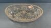 FOOTED CRYSTAL OVAL BOWL - 3