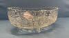 FOOTED CRYSTAL OVAL BOWL - 4