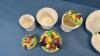 7PC FRUIT DECORATED CHINA LOT - 4