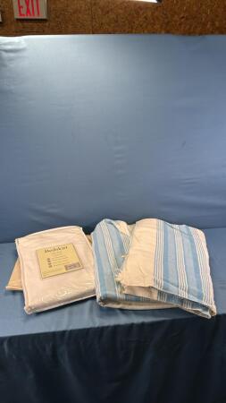 FLANNEL BED SHEETS, BED SKIRT FOR DOUBLE ETC