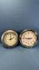 (2) BATTERY OPERATED CLOCKS
