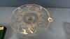 8.5"PEDESTAL CAKE PLATE&HAIR BAREETS &TRAVEL CLOCK - 7