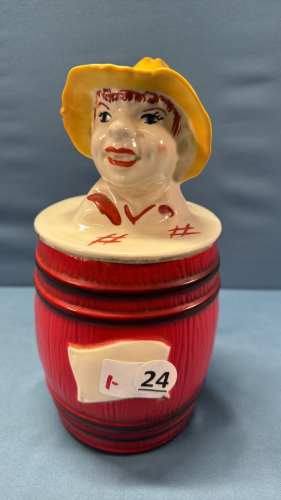 Tom Sawyer Cookie Jar -11in High