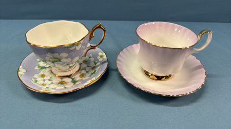 2 Royal Albert Tea Cups and Saucers