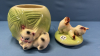 Ball of Yarn with Kittens Cookie Jar -9in High - 5