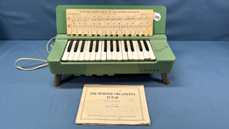 Hohner Organetta Tutor with Book -16in Across