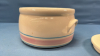 McCoy Stoneware 8in Wide Covered Casserole - 4