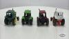 (4) 1/64 ERTL TRACTORS - 4