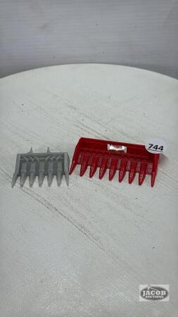 (2) CORN HEADS