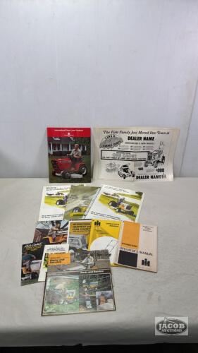 CUB CADET & INTERNATIONAL LITERATURE