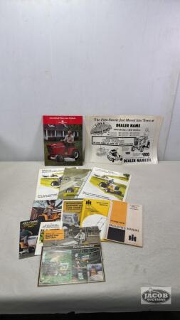 CUB CADET & INTERNATIONAL LITERATURE
