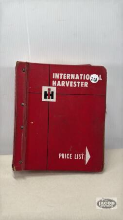 BINDER WITH INTERNATIONAL DEALER 1977 PRICES