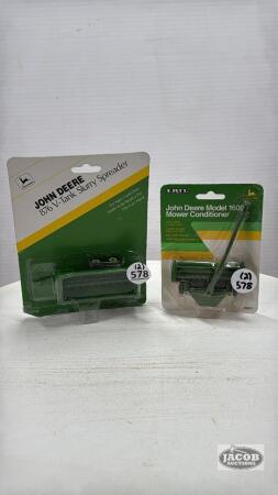 (2) JOHN DEERE IMPLEMENTS
