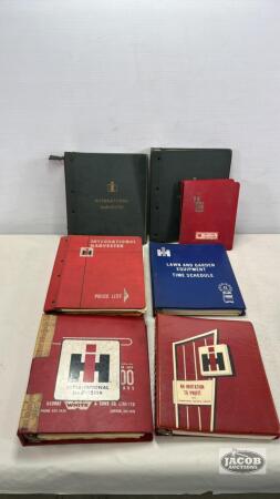 LOT OF INTERNATIONAL DEALER PRICING CHARTS