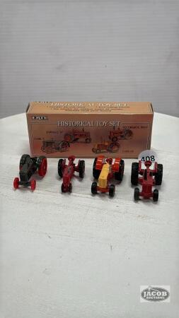 CASE L, CASE 600, FARMALL H & MCCORMICK WD-9 TRACTORS