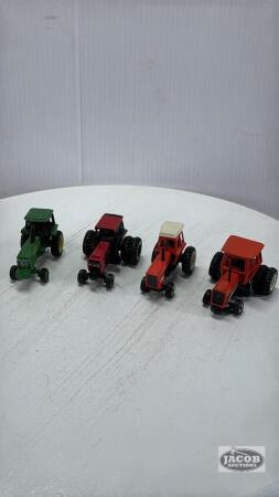 (4) 1/64 ERTL TRACTORS