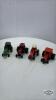 (4) 1/64 ERTL TRACTORS