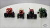 (4) 1/64 ERTL TRACTORS - 4