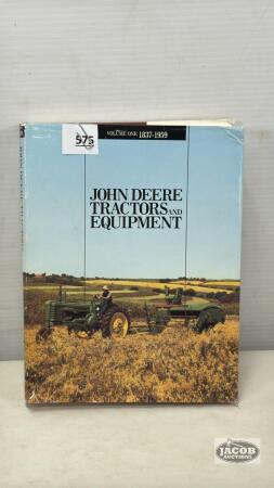 JOHN DEERE TRACTORS & EQUIPMENT HARDCOVER BOOK