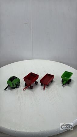 (4) 1/64 ERTL IMPLEMENTS