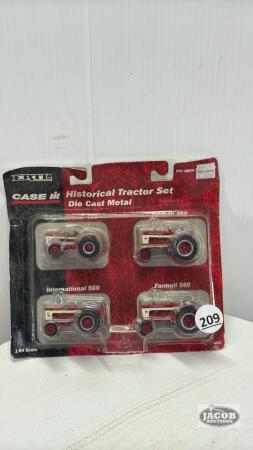 HISTORICAL CASE TRACTOR SET