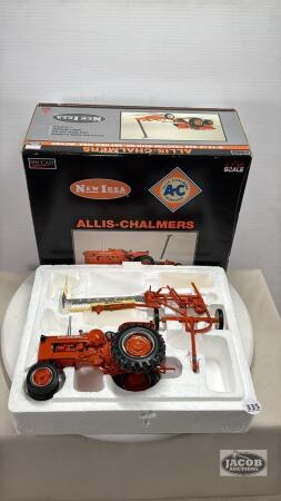 ALLIS-CHALMERS D-14LP GAS TRACTOR W/ NEW IDEA MOWER