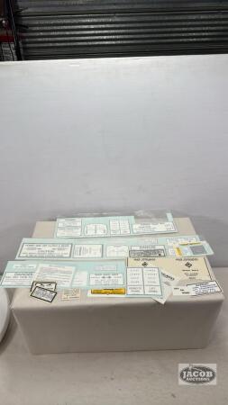 ASSORTMENT OF ALLIS-CHALMERS TRACTOR DECALS