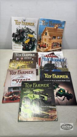 (9) TOY FARMER MAGAZINES