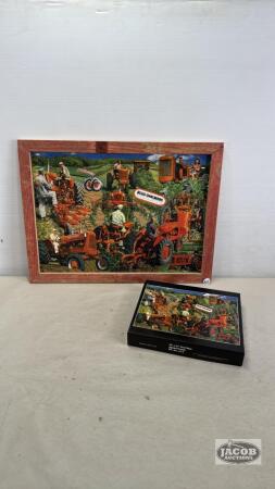 ALLIS-CHALMERS FRAMED PUZZLE