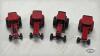 (4) 1/64 CASE INTERNATIONAL ERTL TRACTORS - 7