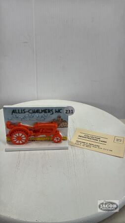 ALLIS-CHALMERS WC PLAQUE
