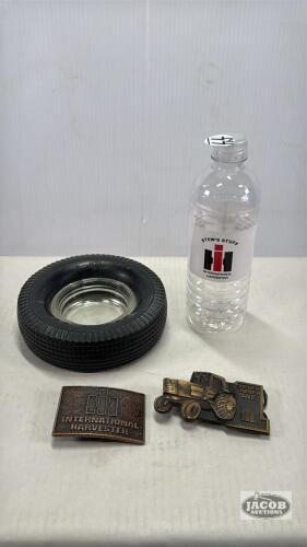 FIRESTONE TIRE ASH TRAY & CONTENTS