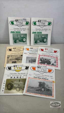 7 TRACTOR CLASSICS BOOKS