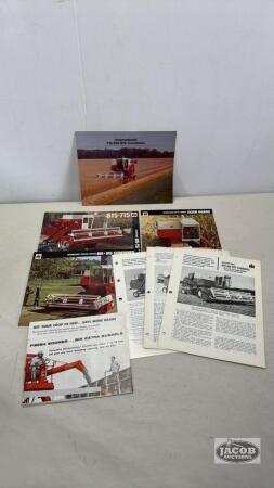 ASSORTED LOT OF INTERNATIONAL SALES BROCHURES