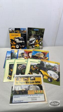 CUB CADET EQUIPMENT BROCHURES
